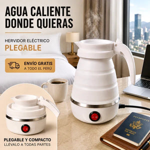 EasyBoil™ Hervidor eléctrico plegable y portátil