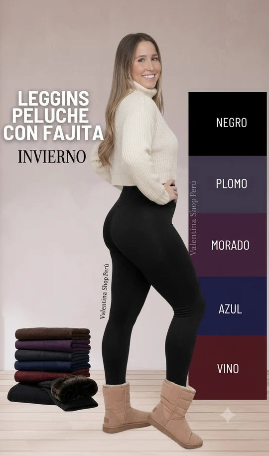 LEGGINS TERMICAS CON FAJITA